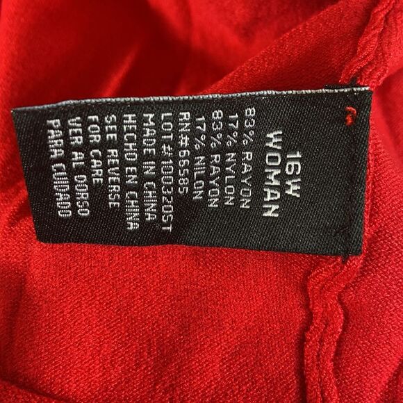 PERCEPTIONS WOMAN SWEATER BOLERO SIZE 16W NEW - Picture 8 of 9